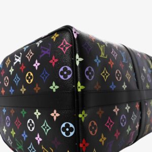 Louis Vuitton LV x TM Monogram Multicolor Keepall Bandoulière 50 Black - Image 8