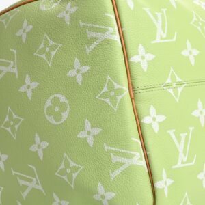 Louis Vuitton Calfskin Monogram Speedy Bandoulière 50 Frozen Lime - Image 10