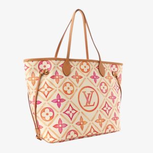 Louis Vuitton Monogram Giant By The Pool 20 Neverfull MM Coral - Image 2