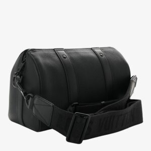 Louis Vuitton Grained Calfskin Aerogram City Keepall Black - Image 2