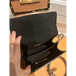 Louis Vuitton Linen Dauphine Handbag - Image 10