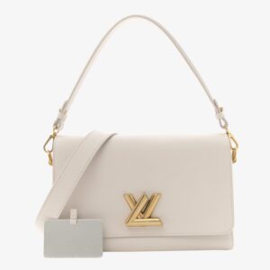 Louis Vuitton Calfskin Soft Twist Shoulder Bag Quartz - Image 2