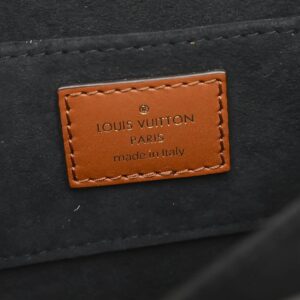 Louis Vuitton Brown Leather Dauphine Handbag - Image 7