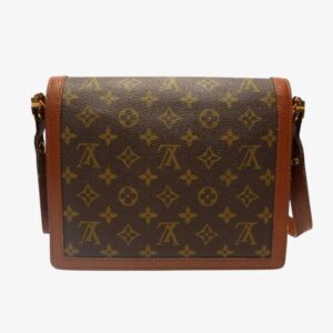 Louis Vuitton Brown Leather Dauphine Handbag - Image 3