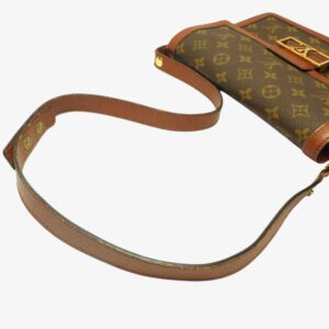 Louis Vuitton Brown Leather Dauphine Handbag - Image 4