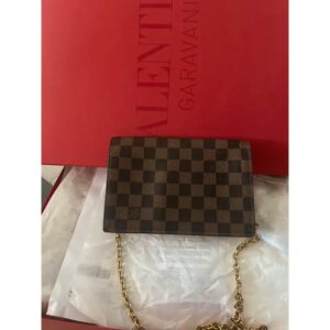 Louis Vuitton Brown Leather Dauphine Handbag - Image 7