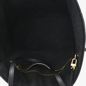Louis Vuitton LV X TM Empreinte Flowers Neverfull MM Black - Image 5