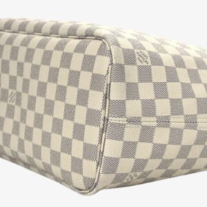 Louis Vuitton Damier Azur Braided Neverfull MM Pink - Image 6