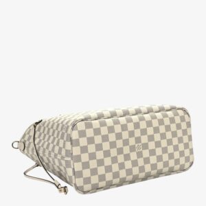 Louis Vuitton Damier Azur Braided Neverfull MM Pink - Image 4