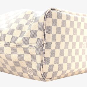 Louis Vuitton Damier Azur Neo Neverfull MM Rose Ballerine - Image 5