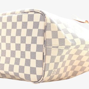 Louis Vuitton Damier Azur Neo Neverfull MM Rose Ballerine - Image 6