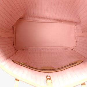 Louis Vuitton Damier Azur Neo Neverfull MM Rose Ballerine - Image 8