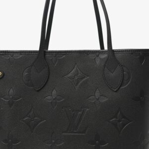 Louis Vuitton Empreinte Monogram Giant Neverfull MM Black - Image 3