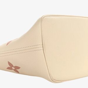 Louis Vuitton Empreinte Monogram Giant Neverfull MM Crème Rose Trianon - Image 8