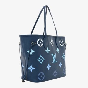 Louis Vuitton Empreinte Monogram Giant Neverfull MM Degradé Bleu - Image 3