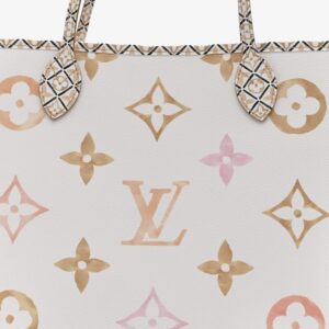 Louis Vuitton Monogram Giant By The Pool 20 Neverfull MM Beige - Image 7