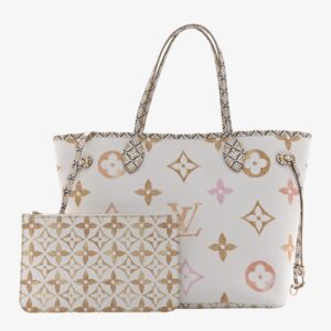Louis Vuitton Monogram Giant By The Pool 20 Neverfull MM Beige - Image 2
