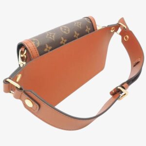 Louis Vuitton Brown Leather Dauphine Handbag - Image 2