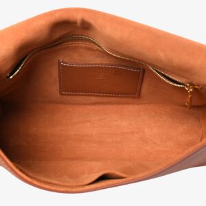 Louis Vuitton Calfskin Soft Twist Shoulder Bag Cognac - Image 7