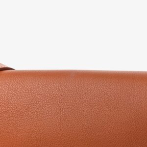 Louis Vuitton Calfskin Soft Twist Shoulder Bag Cognac - Image 8