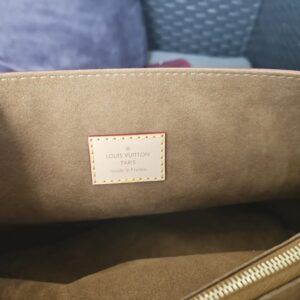 Louis Vuitton Brown Leather Dauphine Handbag - Image 5