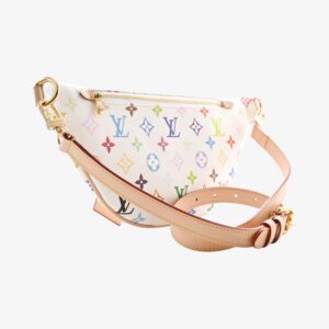 Louis Vuitton LV x TM Monogram Multicolor High Rise Bumbag White - Image 2