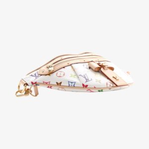 Louis Vuitton LV x TM Monogram Multicolor High Rise Bumbag White - Image 3
