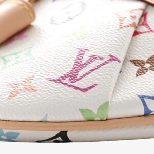 Louis Vuitton LV x TM Monogram Multicolor High Rise Bumbag White - Image 8
