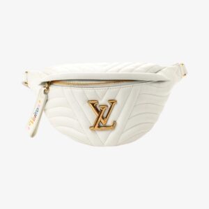 Louis Vuitton Calfskin New Wave Bumbag Snow - Image 1
