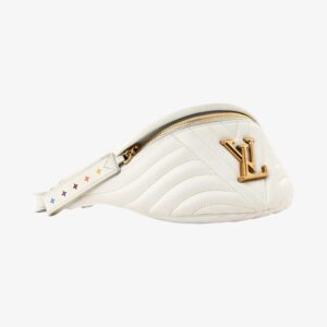 Louis Vuitton Calfskin New Wave Bumbag Snow - Image 3