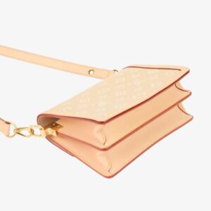 Louis Vuitton Gold Cloth Dauphine Handbag - Image 4