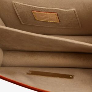 Louis Vuitton Gold Cloth Dauphine Handbag - Image 8
