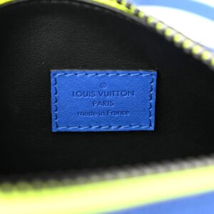 Louis Vuitton Ostrich Keepall XS Blue - Image 6