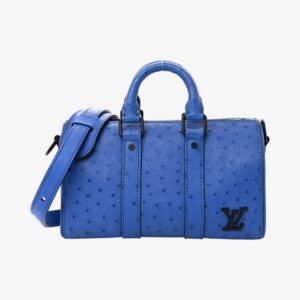 Louis Vuitton Ostrich Keepall XS Blue - Image 1