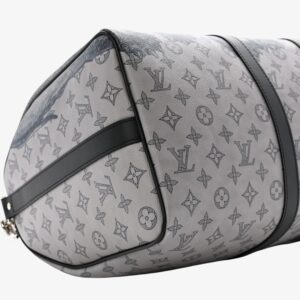 Louis Vuitton Savane Monogram Elephant Chapman Keepall Bandoulière 45 Dune - Image 10