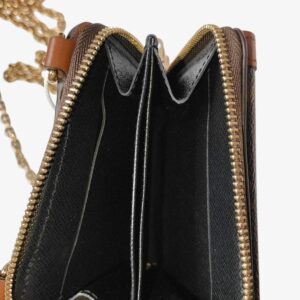 Louis Vuitton Brown Cloth Dauphine Handbag - Image 7