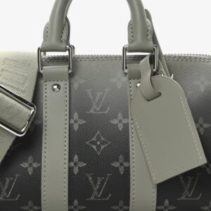 Louis Vuitton Monogram Gradient Keepall Bandoulière 25 Khaki - Image 6