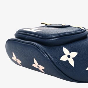 Louis Vuitton Empreinte Monogram Giant Mini By The Pool Bumbag Navy Crème - Image 8