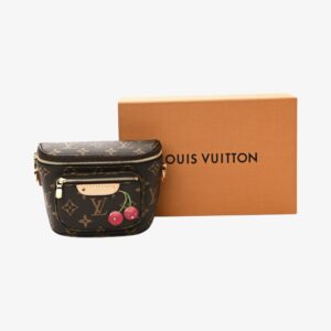 Louis Vuitton LV x TM Monogram Cerises Mini Bumbag - Image 9