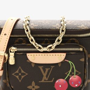 Louis Vuitton LV x TM Monogram Cerises Mini Bumbag - Image 4