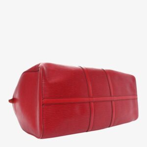 Louis Vuitton Epi Keepall 55 Castillan Red - Image 3
