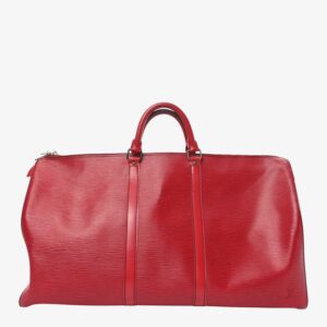 Louis Vuitton Epi Keepall 55 Castillan Red - Image 1