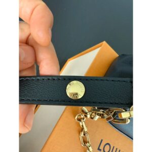 Louis Vuitton Black Leather Dauphine Handbag - Image 12