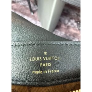 Louis Vuitton Black Leather Dauphine Handbag - Image 9